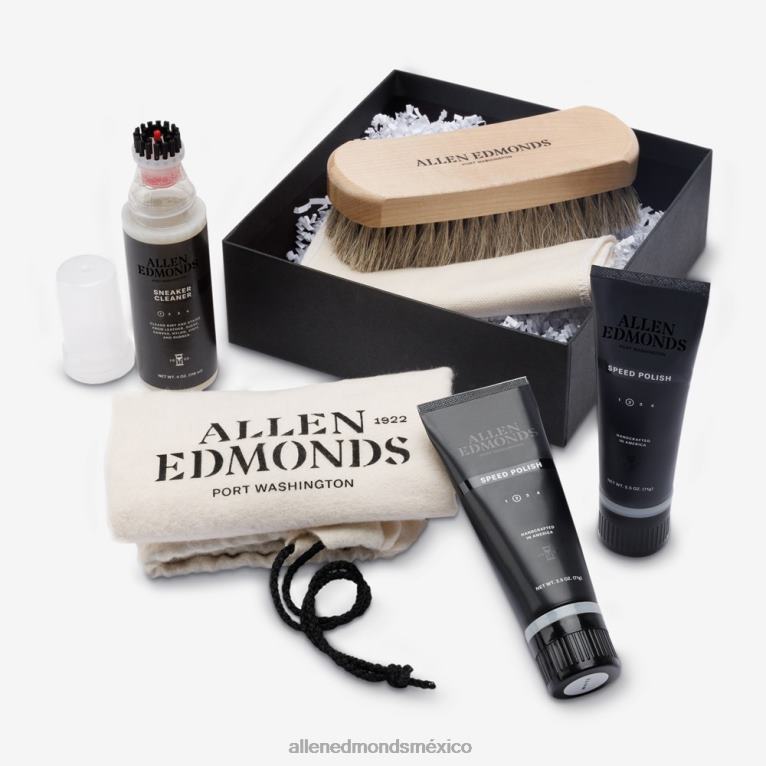 kit de cuidado de zapatillas BB60H633 blanco negro unisexoAllen Edmonds