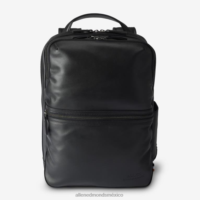 mochila de cuero BB60H378 cuero negro unisexoAllen Edmonds