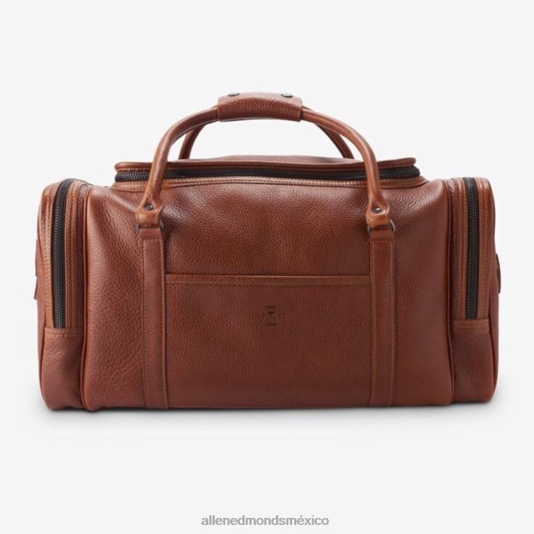 American Grain Collection - bolsa de deporte con media luna y cremallera BB60H381 broncearse unisexoAllen Edmonds