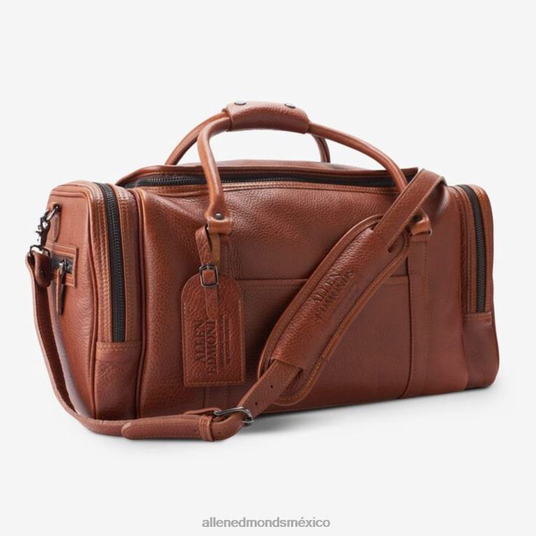 American Grain Collection - bolsa de deporte con media luna y cremallera BB60H381 broncearse unisexoAllen Edmonds