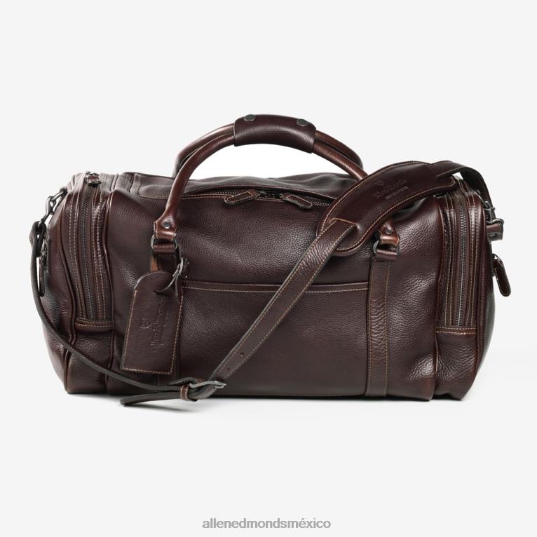 American Grain Collection - bolsa de deporte con media luna y cremallera BB60H591 cobre unisexoAllen Edmonds