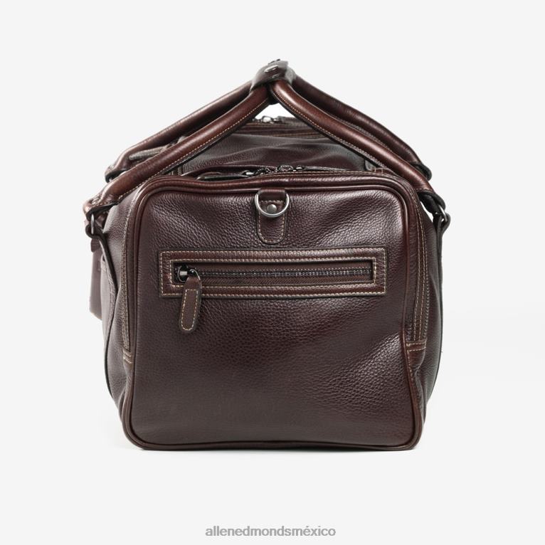 American Grain Collection - bolsa de deporte con media luna y cremallera BB60H591 cobre unisexoAllen Edmonds