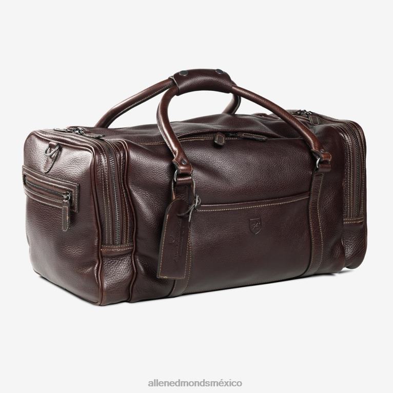 American Grain Collection - bolsa de deporte con media luna y cremallera BB60H591 cobre unisexoAllen Edmonds