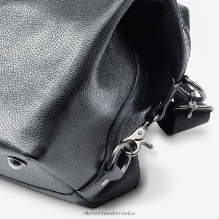 bolsa de lona de cuero BB60H309 cuero negro unisexoAllen Edmonds