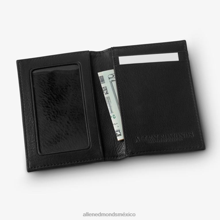 estuche para tarjeta rfid vachetta con soporte para identificación BB60H582 negro unisexoAllen Edmonds