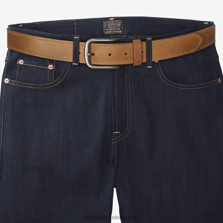 cinturón informal atlantic street BB60H588 marrón nuez unisexoAllen Edmonds