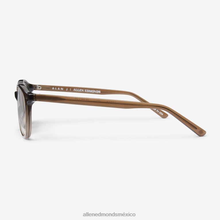 gafas de lectura con montura redonda de la colección alan j BB60H373 marrón/desvanecimiento cristalino unisexoAllen Edmonds - Haga un click en la imagen para cerrar