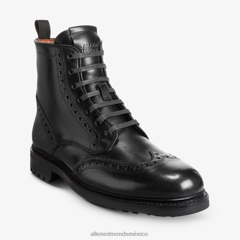 Bota con punta de ala resistente a la intemperie Chapman BB60H472 negro hombresAllen Edmonds