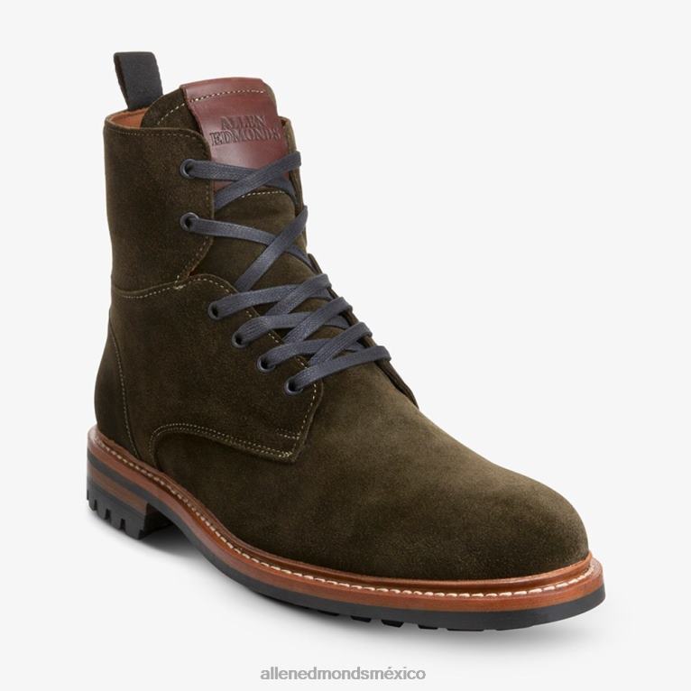 Bota de combate de gamuza resistente a la intemperie Chapman BB60H102 verde hombresAllen Edmonds