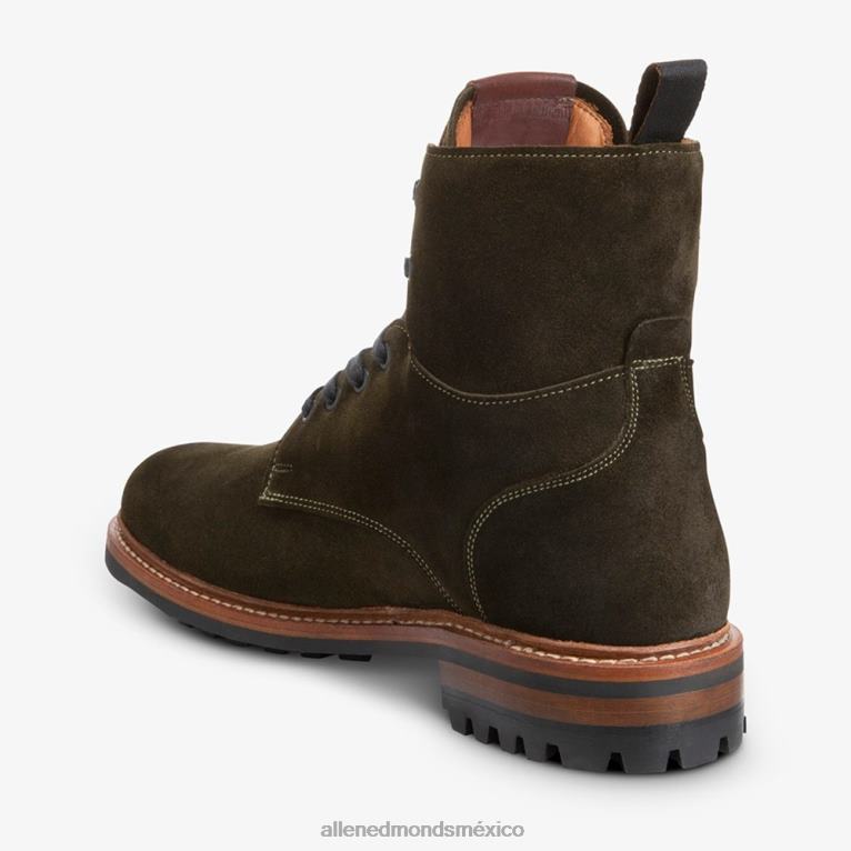 Bota de combate de gamuza resistente a la intemperie Chapman BB60H102 verde hombresAllen Edmonds