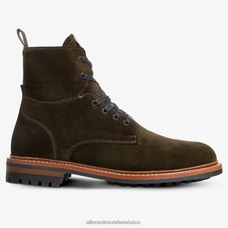 Bota de combate de gamuza resistente a la intemperie Chapman BB60H102 verde hombresAllen Edmonds