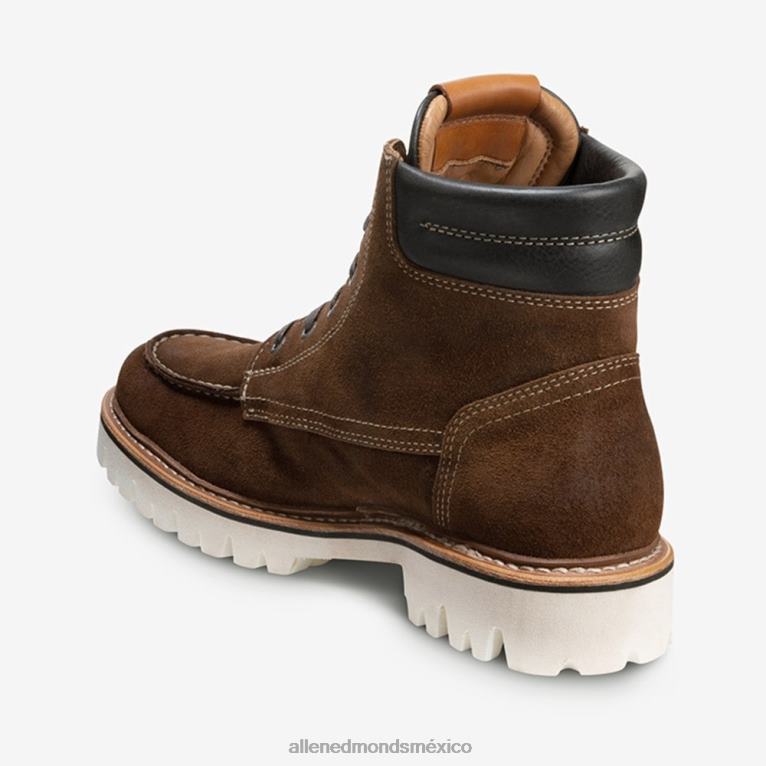 bota con cordones silverlake BB60H436 ante marrón tabaco hombresAllen Edmonds