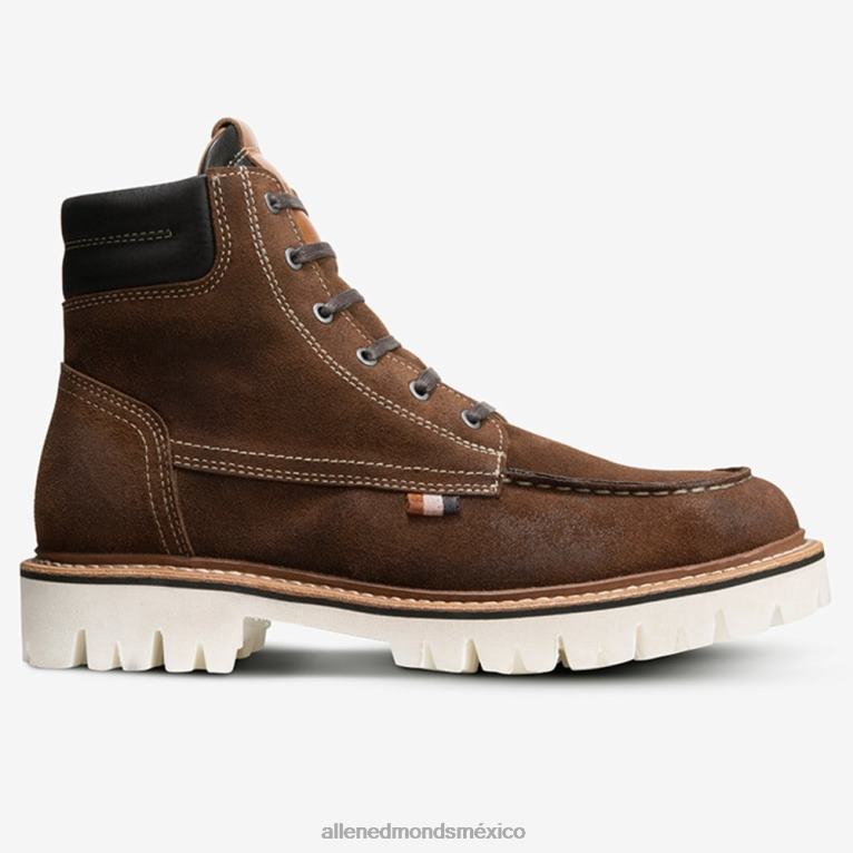 bota con cordones silverlake BB60H436 ante marrón tabaco hombresAllen Edmonds