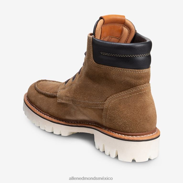 bota con cordones silverlake BB60H437 ante marrón claro hombresAllen Edmonds