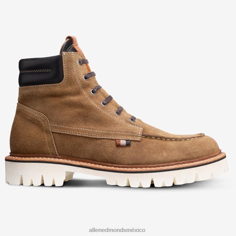 bota con cordones silverlake BB60H437 ante marrón claro hombresAllen Edmonds