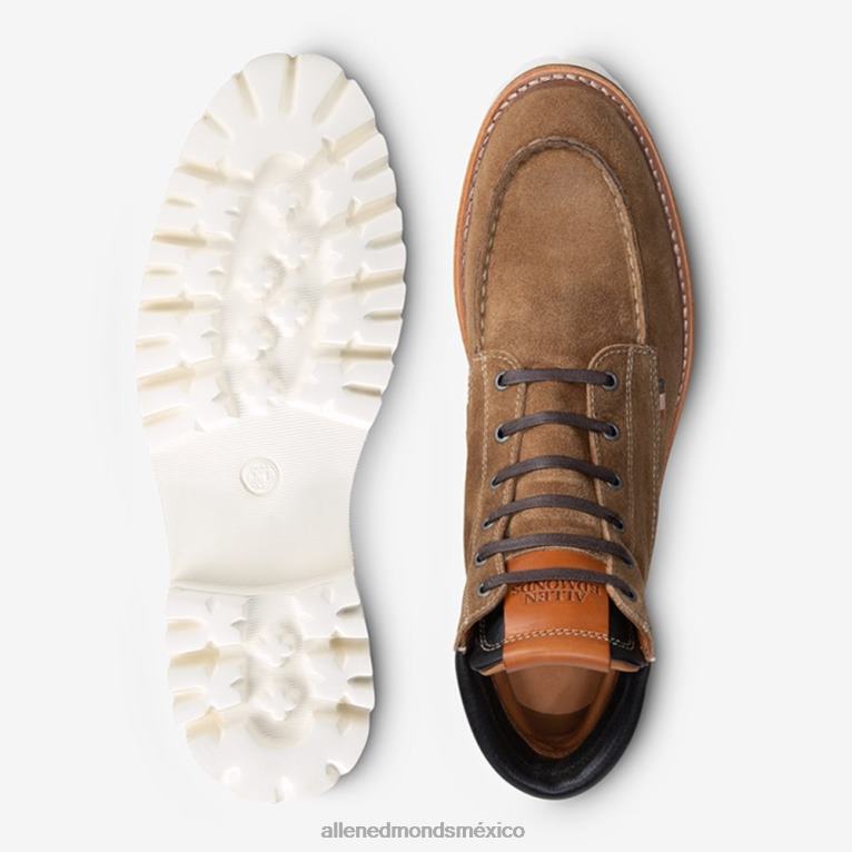 bota con cordones silverlake BB60H437 ante marrón claro hombresAllen Edmonds