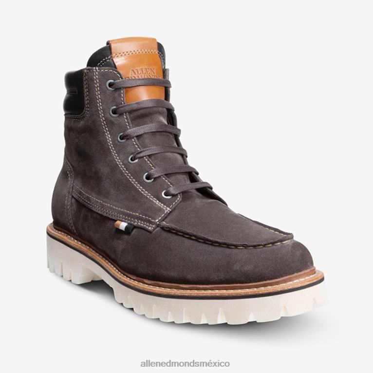 bota con cordones silverlake BB60H98 ante gris hombresAllen Edmonds