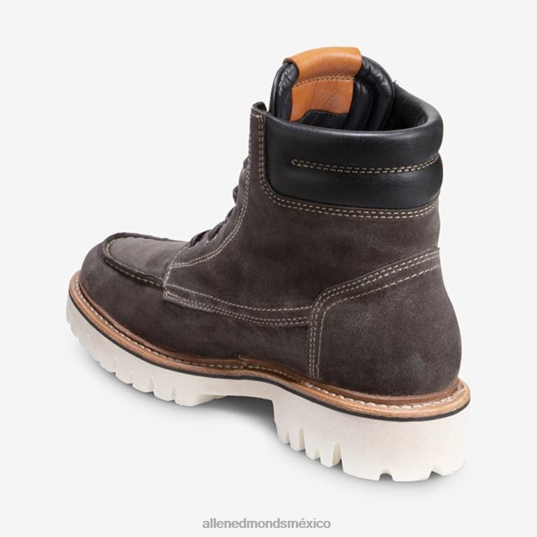 bota con cordones silverlake BB60H98 ante gris hombresAllen Edmonds