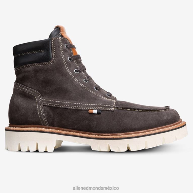 bota con cordones silverlake BB60H98 ante gris hombresAllen Edmonds