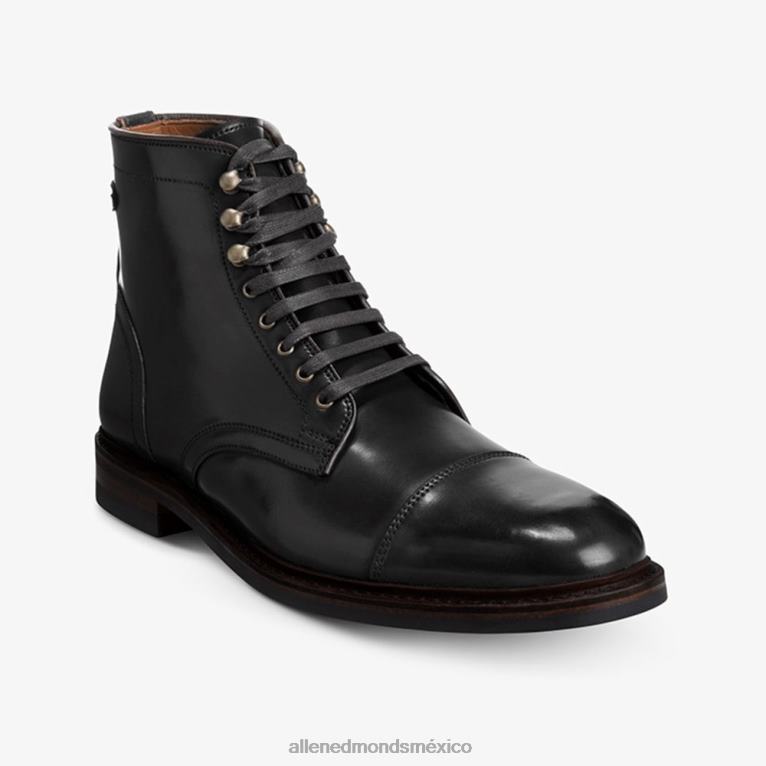 bota de vestir cordobesa con puntera en concha landon BB60H54 cordobés negro hombresAllen Edmonds