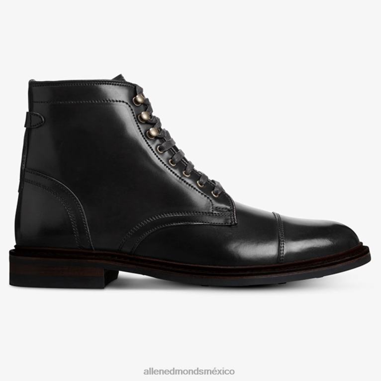 bota de vestir cordobesa con puntera en concha landon BB60H54 cordobés negro hombresAllen Edmonds