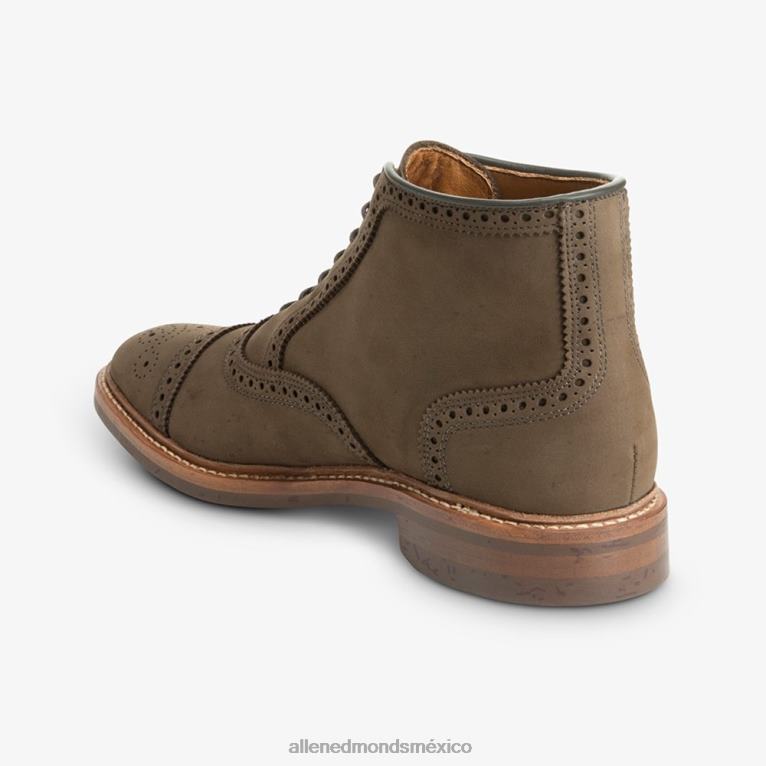 bota de vestir oxford resistente a la intemperie hamilton BB60H343 nubuck marrón hombresAllen Edmonds