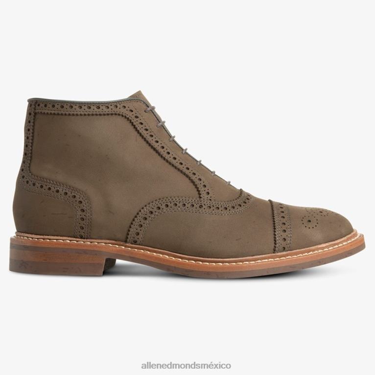 bota de vestir oxford resistente a la intemperie hamilton BB60H343 nubuck marrón hombresAllen Edmonds