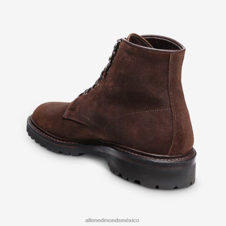 bota higgins mill con suela dentada BB60H471 ante marrón tabaco hombresAllen Edmonds