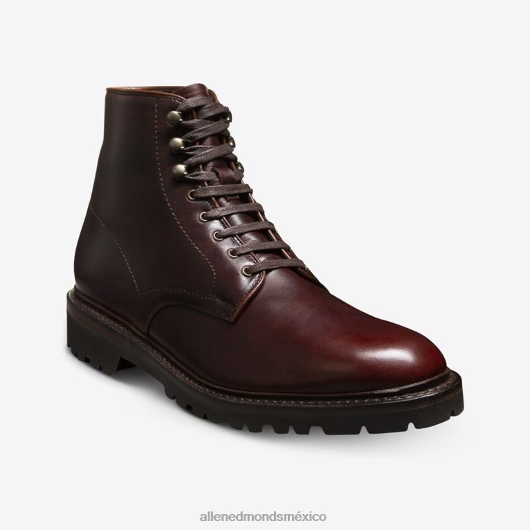 bota higgins mill resistente a la intemperie con suela dentada BB60H261 borgoña hombresAllen Edmonds