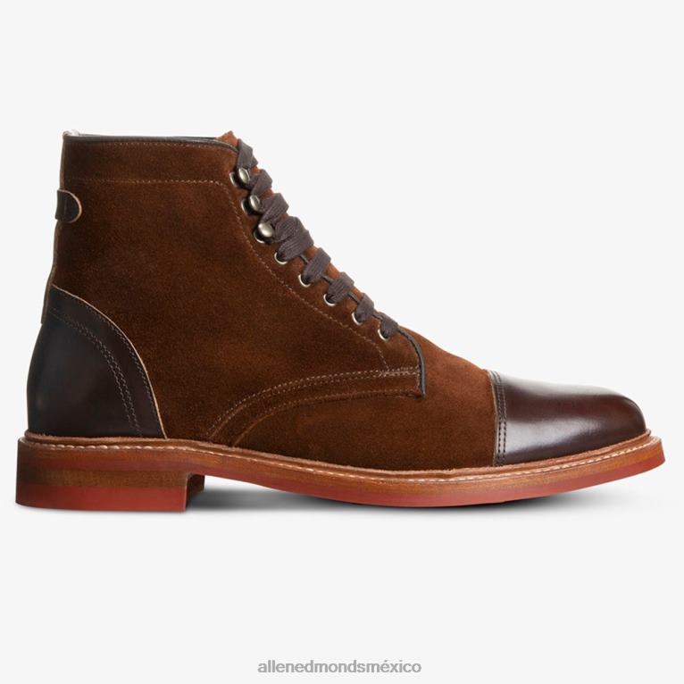 bota landon con puntera BB60H365 ante marrón tabaco hombresAllen Edmonds