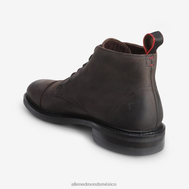 bota patton con puntera y suela de goma dainite BB60H115 gris hombresAllen Edmonds