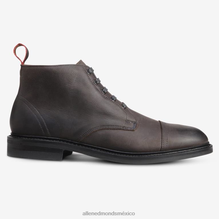 bota patton con puntera y suela de goma dainite BB60H115 gris hombresAllen Edmonds