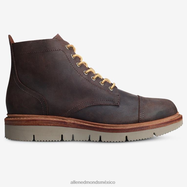 botas impermeables con cordones de park city BB60H148 ante marrón tabaco hombresAllen Edmonds