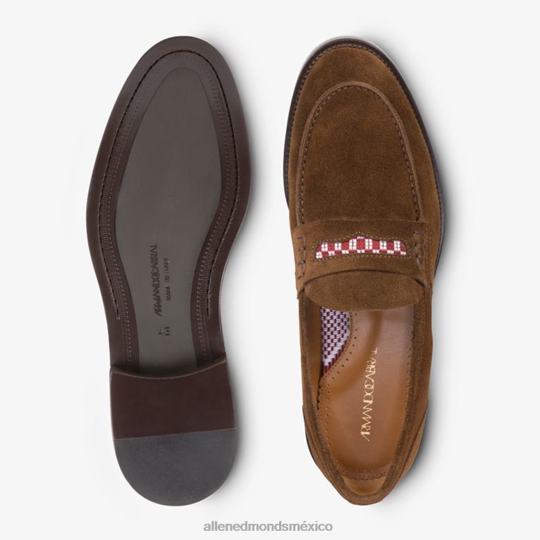 Mocasín bolama ante de armando cabral BB60H125 marrón hombresAllen Edmonds