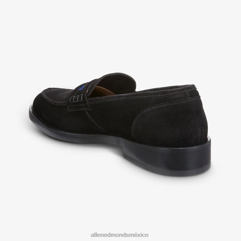 Mocasín bolama ante de armando cabral BB60H464 negro hombresAllen Edmonds