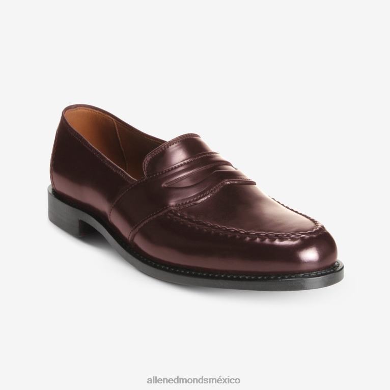 mocasín penny cordobés concha randolph BB60H300 cordobés burdeos hombresAllen Edmonds