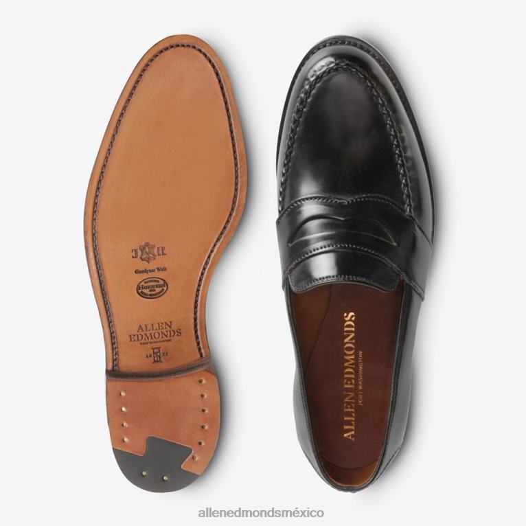 mocasín penny cordobés concha randolph BB60H34 cordobés negro hombresAllen Edmonds