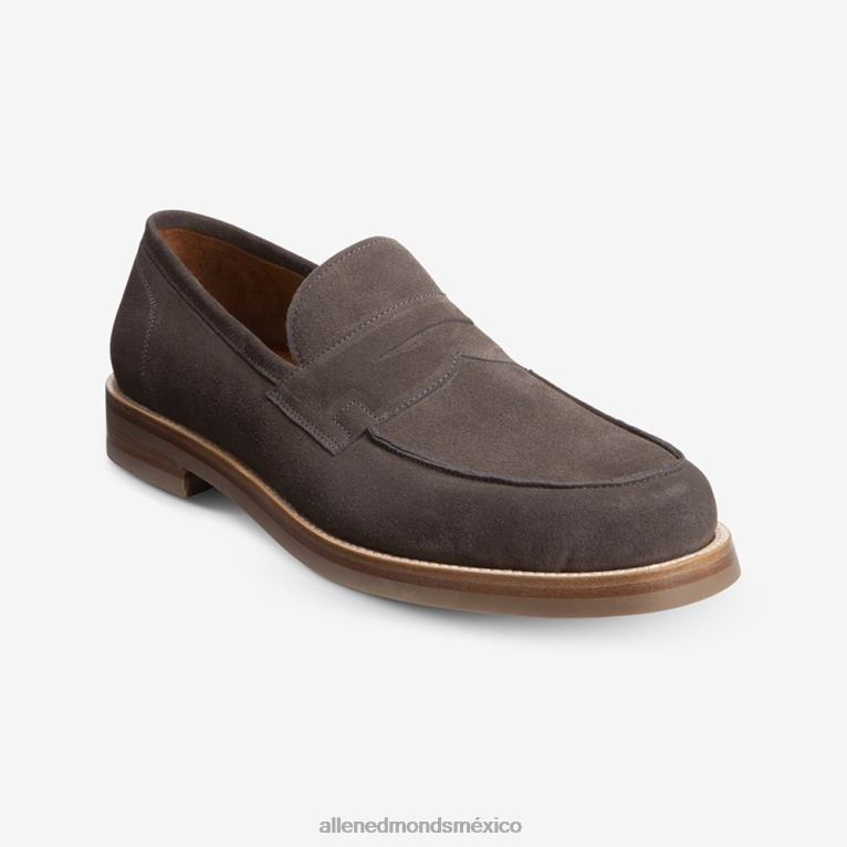 mocasines newton penny BB60H383 ante gris hombresAllen Edmonds