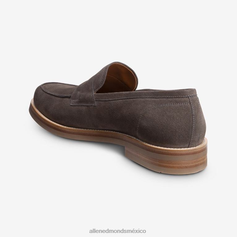 mocasines newton penny BB60H383 ante gris hombresAllen Edmonds