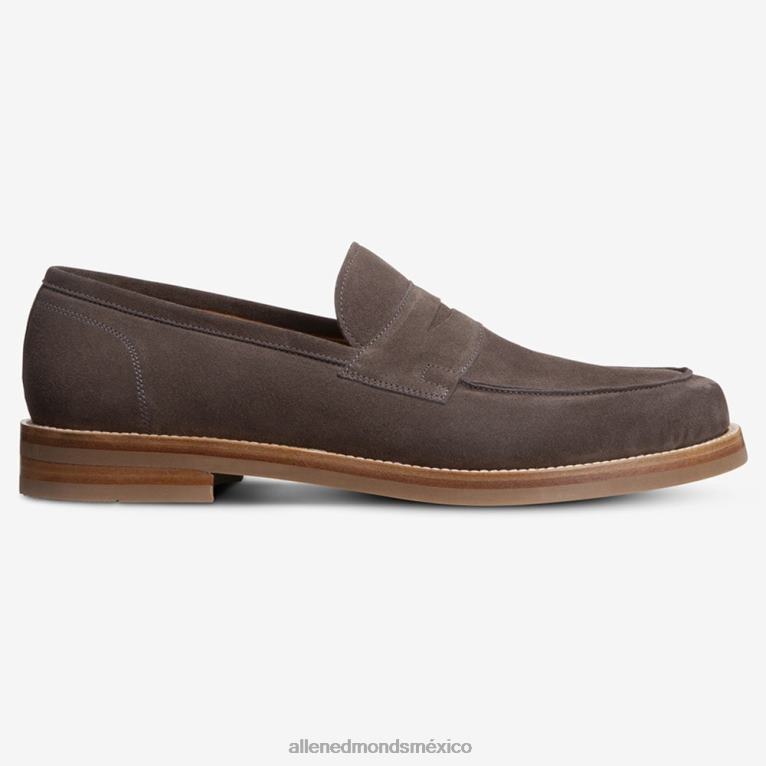 mocasines newton penny BB60H383 ante gris hombresAllen Edmonds