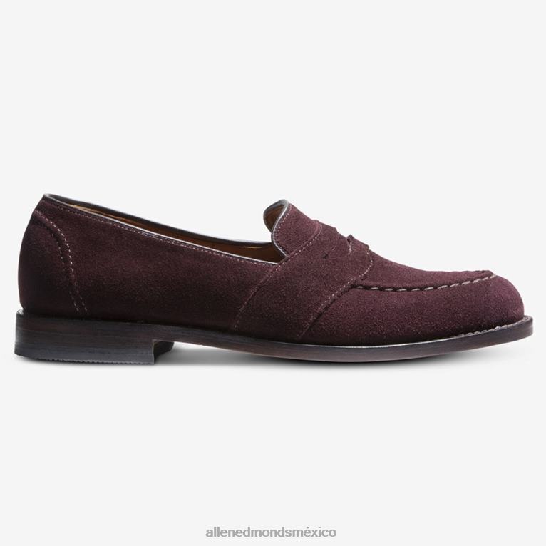 mocasines randolph penny BB60H35 ante burdeos hombresAllen Edmonds