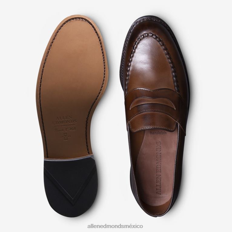 mocasines randolph penny BB60H3 café marrón hombresAllen Edmonds