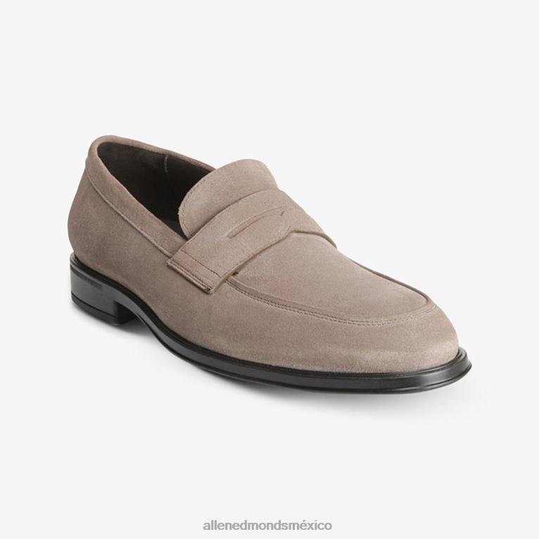 mocasines salerno de ante BB60H99 gris hombresAllen Edmonds