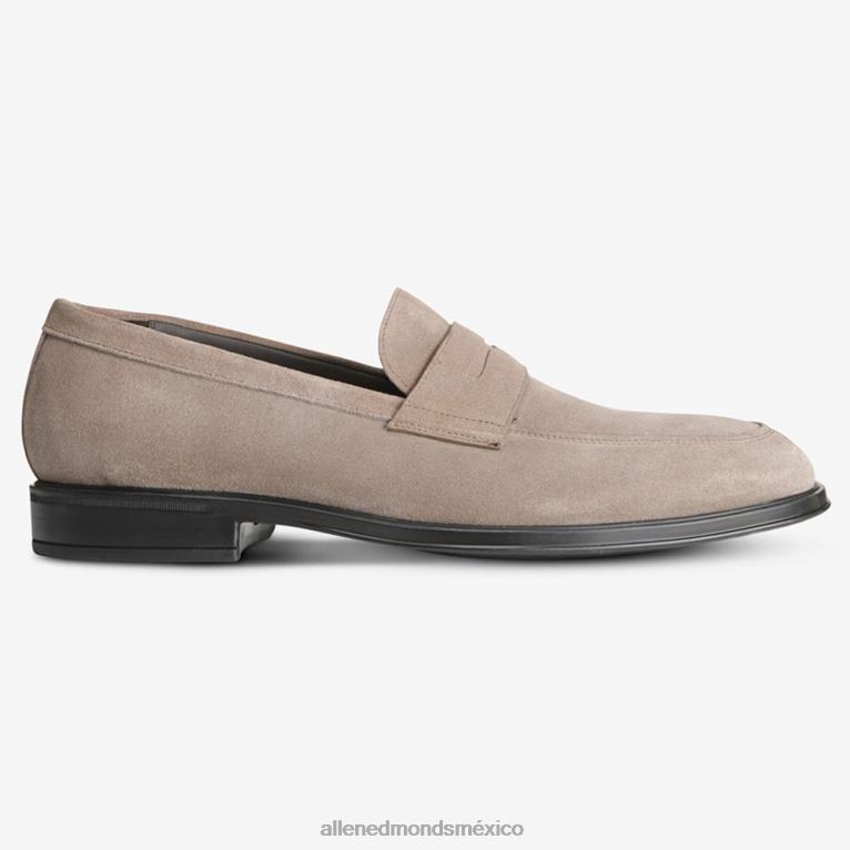 mocasines salerno de ante BB60H99 gris hombresAllen Edmonds