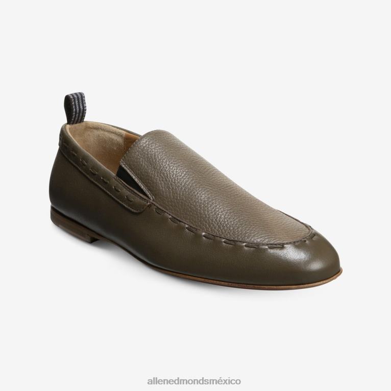 mocasín casual bula de armando cabral BB60H124 aceituna hombresAllen Edmonds