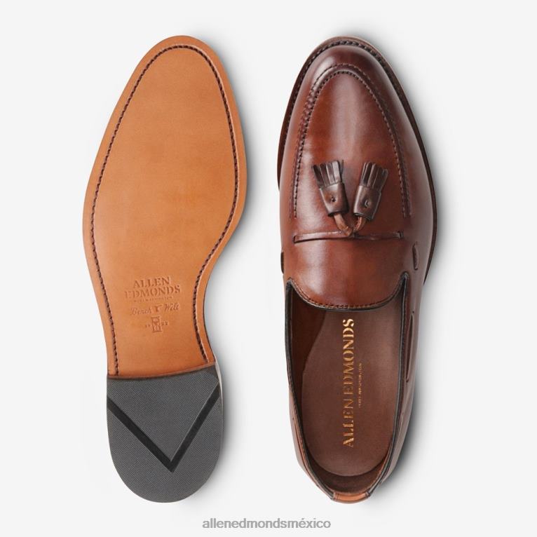 mocasines Grayson con borlas BB60H332 chile oscuro hombresAllen Edmonds