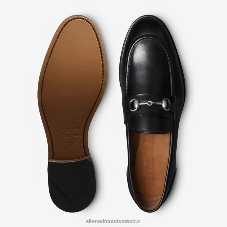 holgazán randolph bit BB60H7 cuero negro hombresAllen Edmonds