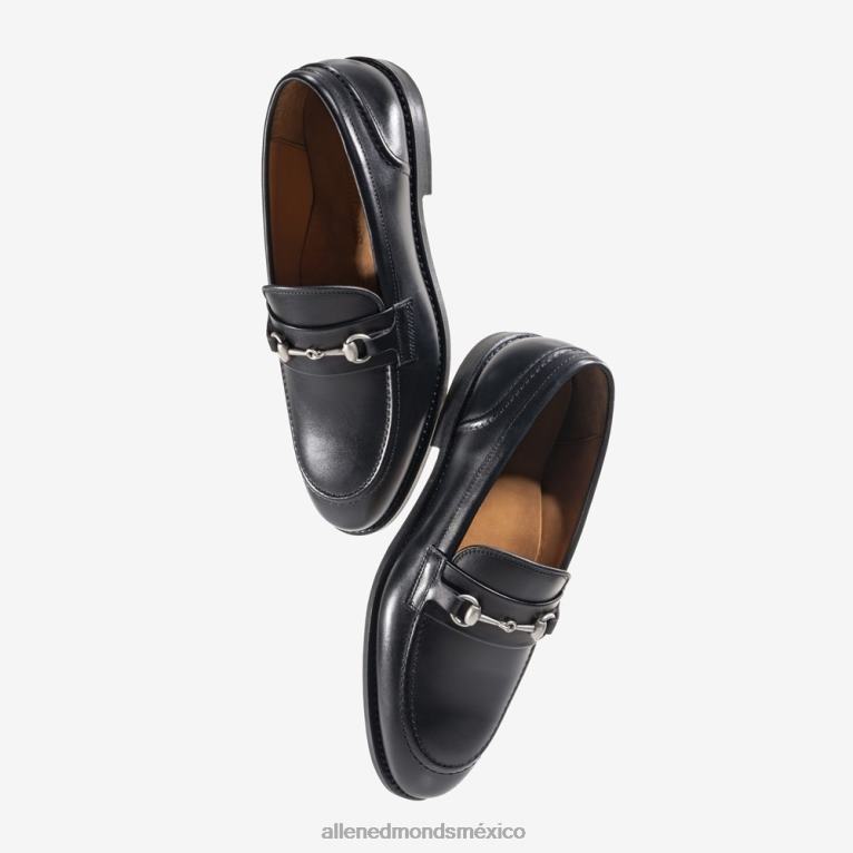 holgazán randolph bit BB60H7 cuero negro hombresAllen Edmonds