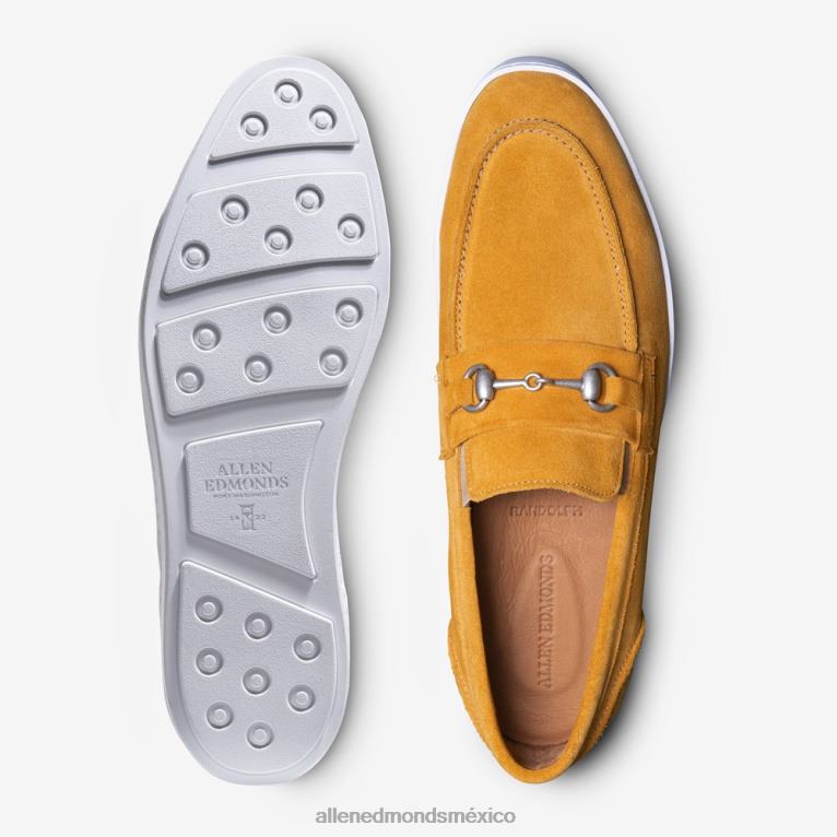 zapatilla sin cordones randolph bit BB60H203 ante amarillo hombresAllen Edmonds