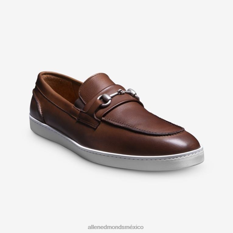 zapatilla sin cordones randolph bit BB60H8 cuero caoba hombresAllen Edmonds